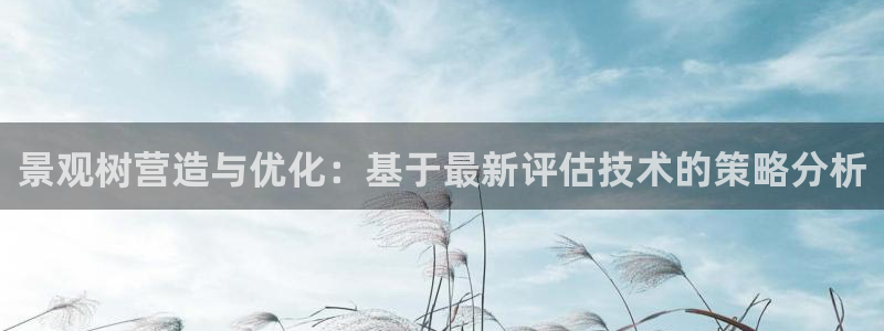 天顺娱乐号72 559：景观树营造与优化：基于最新评估技术的策略分析